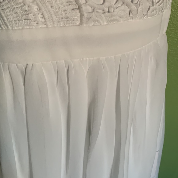 🔵 Lulus White Dress - Picture 6 of 12